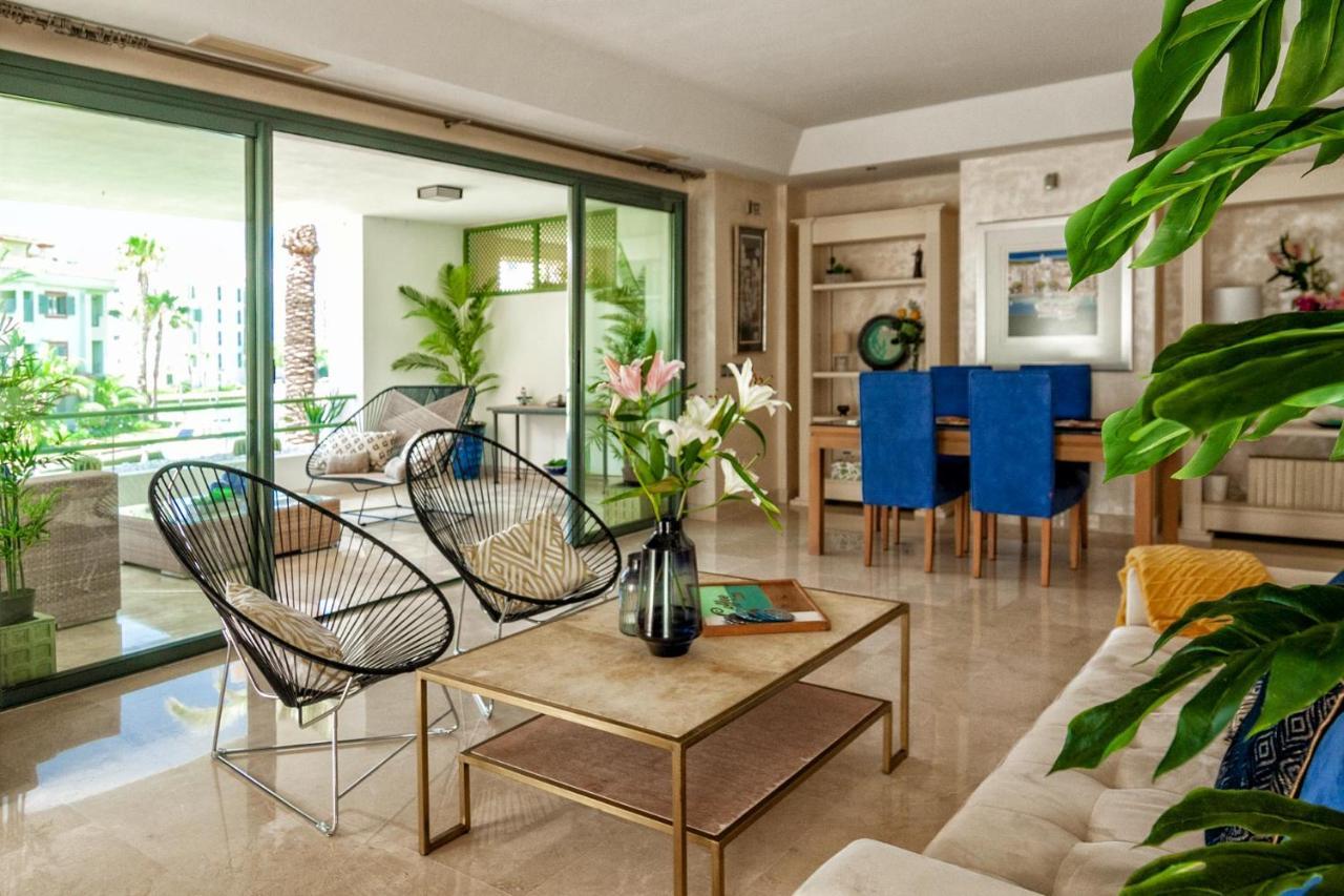 Polo Royale Waterfront Luxury Apt - 3 Terraces And Pool Sotogrande Bagian luar foto